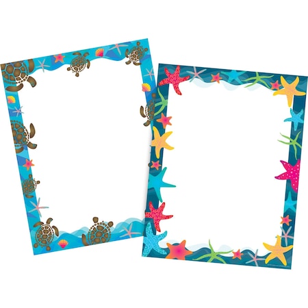 Barker Creek Kai Ola Computer Paper (2 designs), 100 sheets/Package 4013